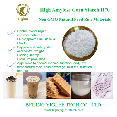 Peking YIGLEE TECH Hoher Amylose Maisstärke H70 Hoher Amylose Mais resistente Stärke